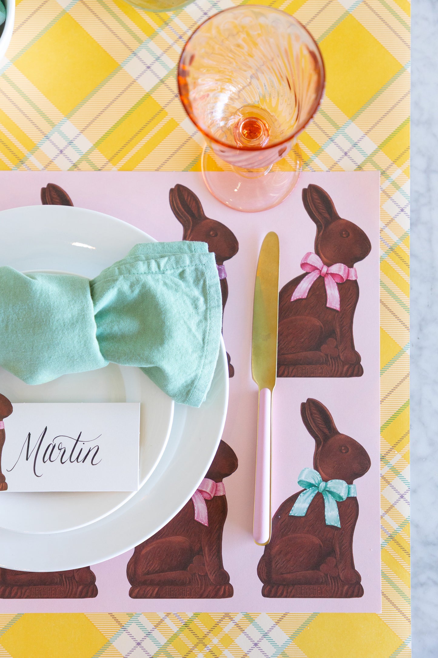 Hershey's Chocolate Bunny Hop Placemat