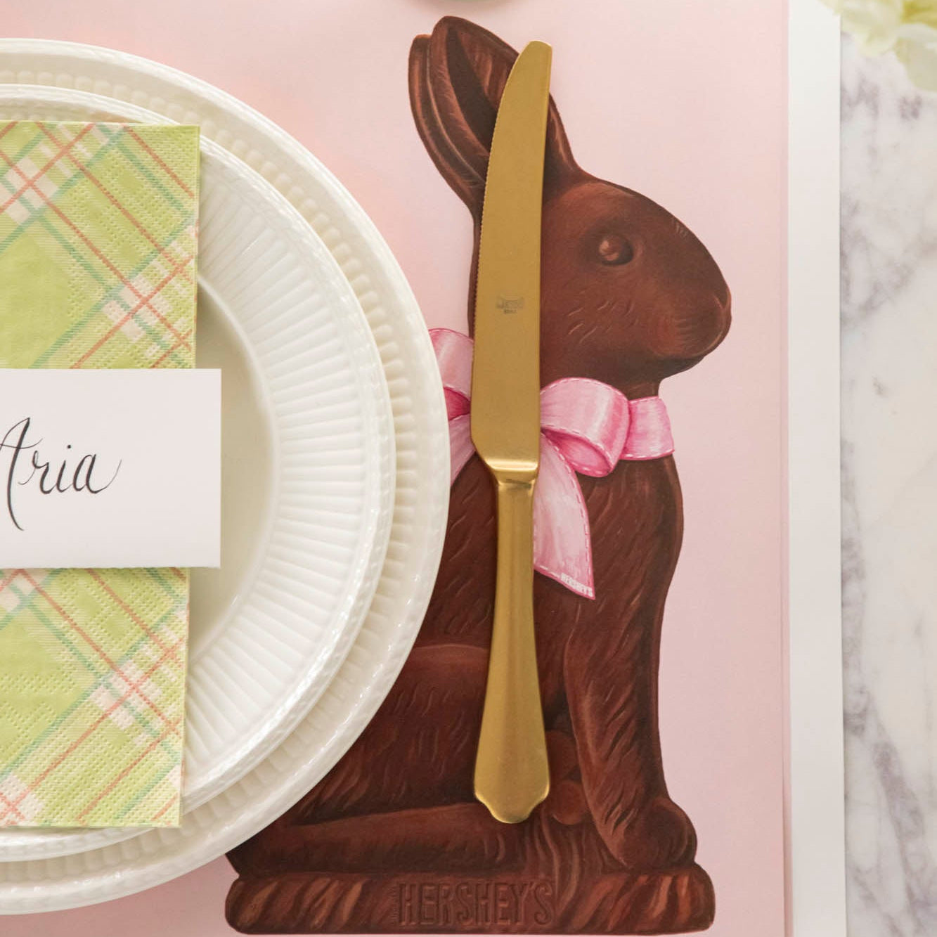 Hershey's Chocolate Bunnies Placemat
