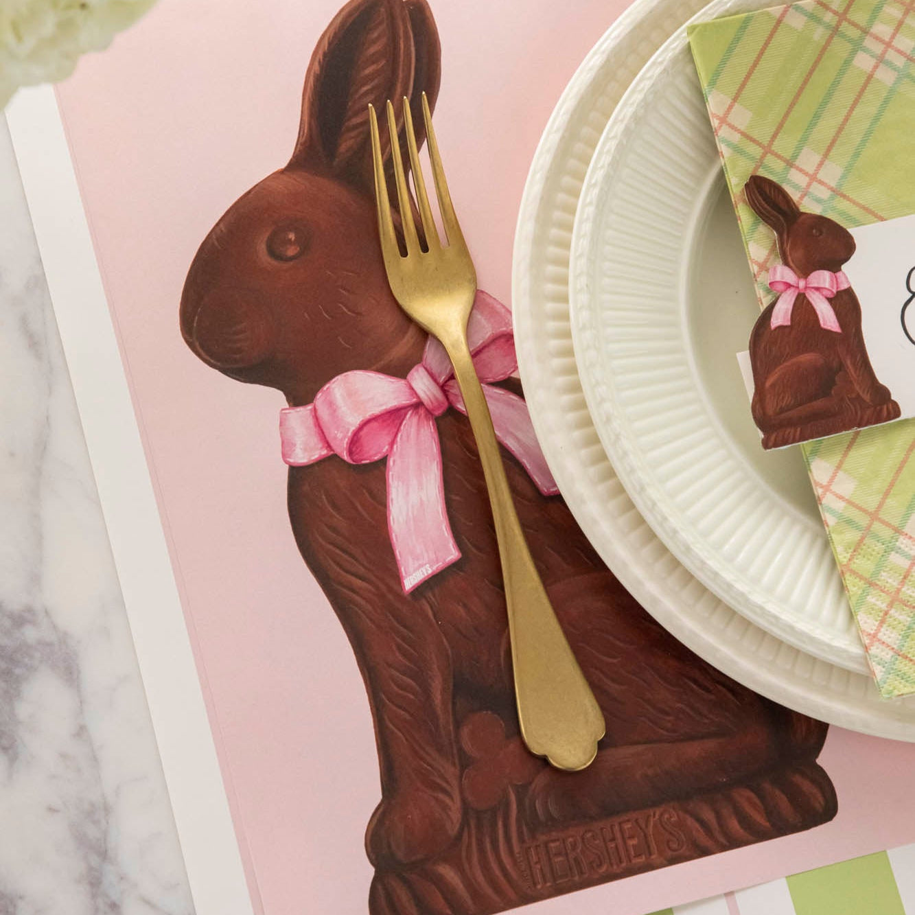 Hershey's Chocolate Bunnies Placemat