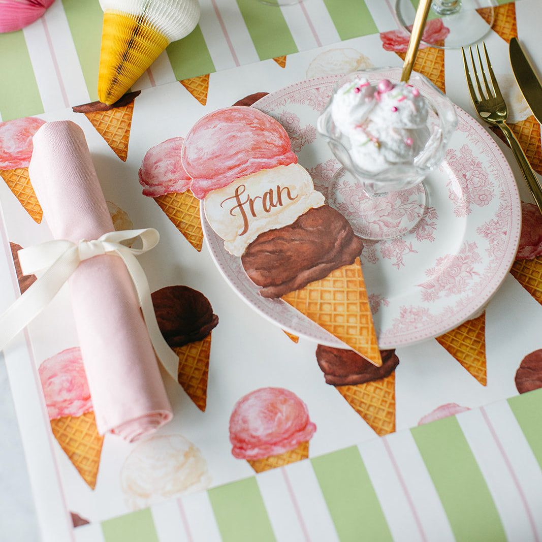 Ice Cream Cones Placemat
