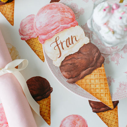 Ice Cream Cones Placemat