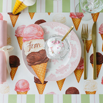 Ice Cream Cones Placemat