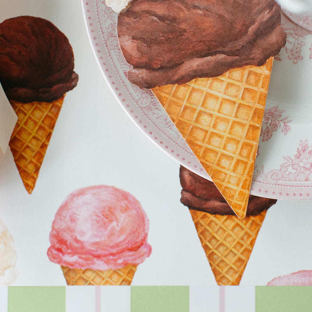 Ice Cream Cones Placemat
