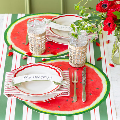Die-cut Watermelon Placemat