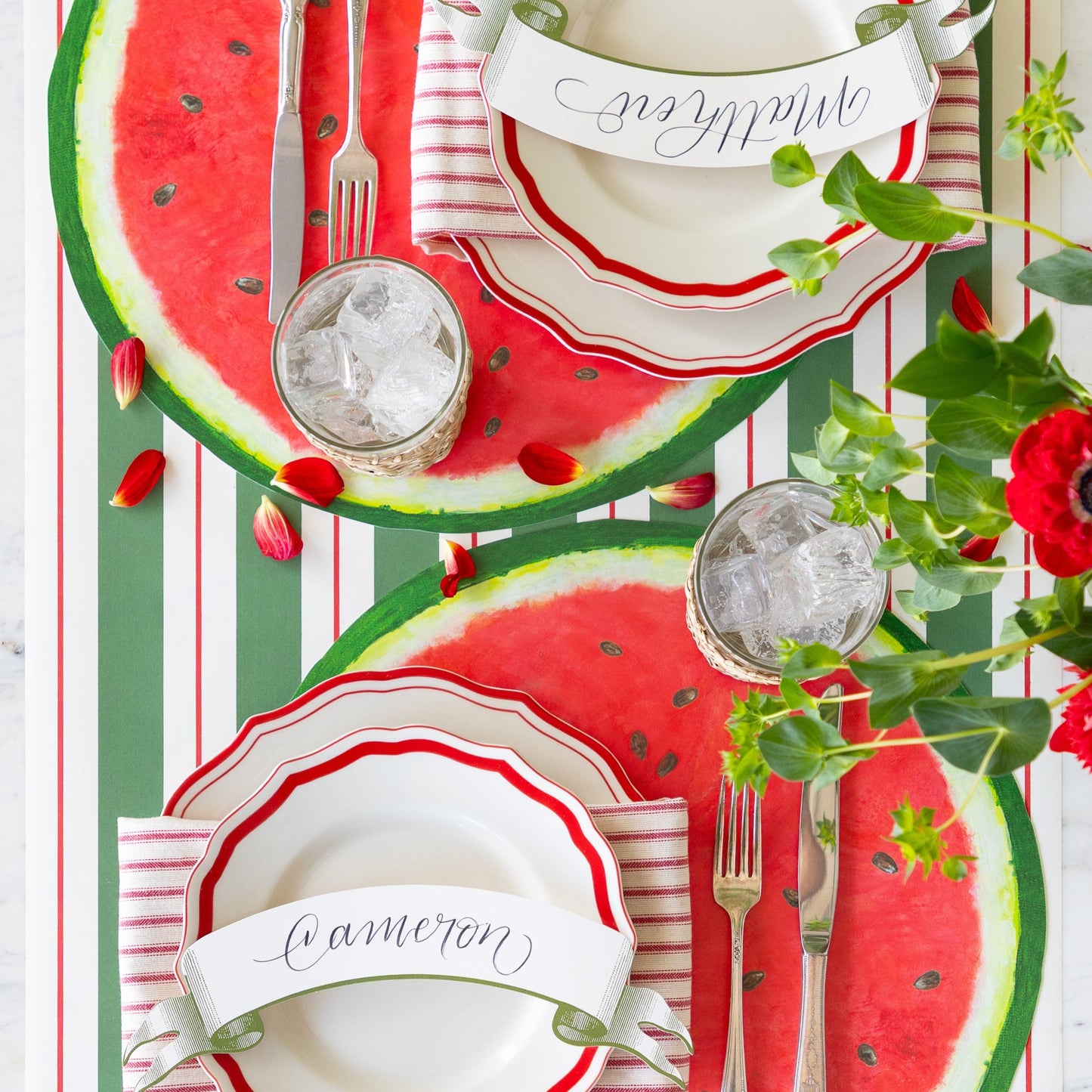 Die-cut Watermelon Placemat