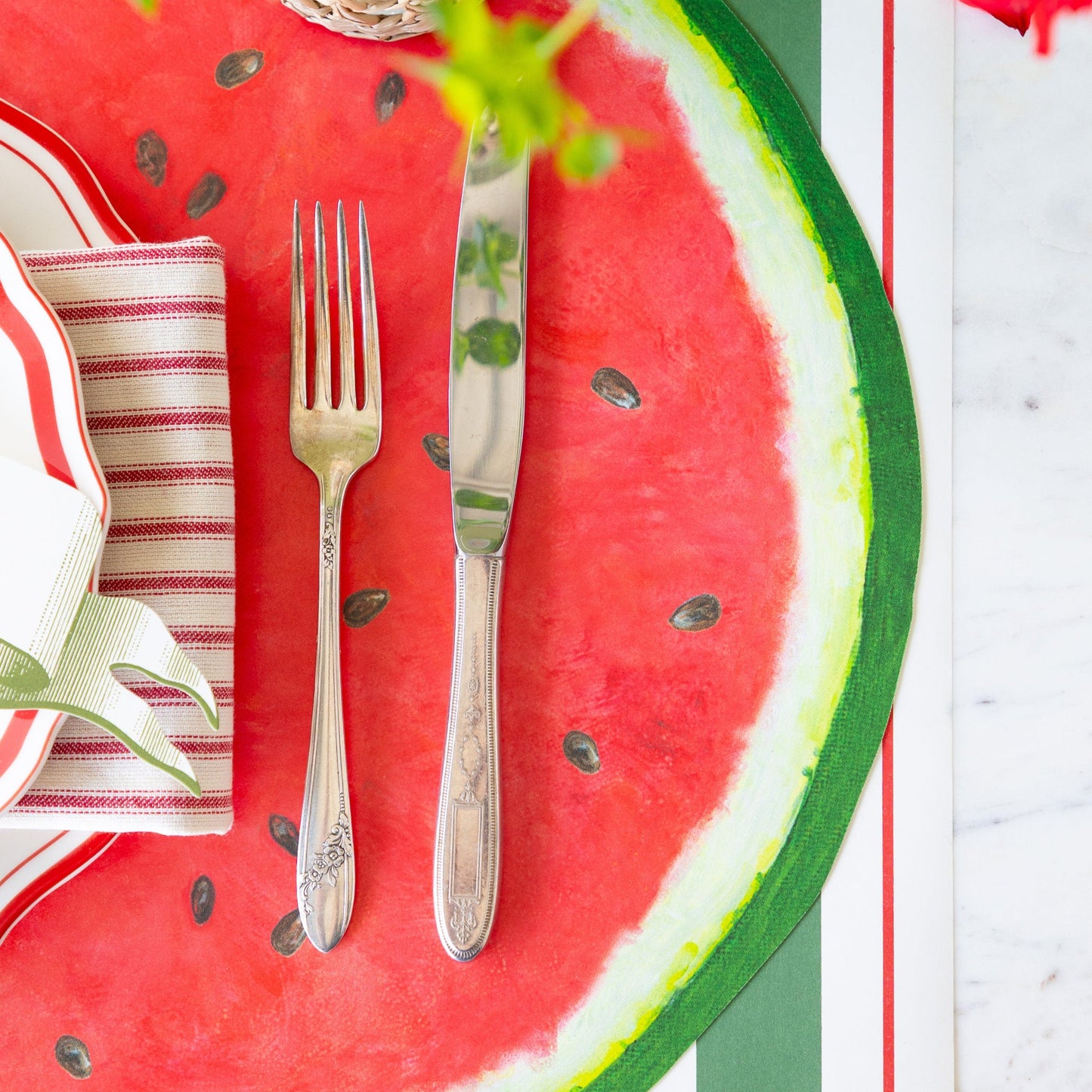 Die-cut Watermelon Placemat