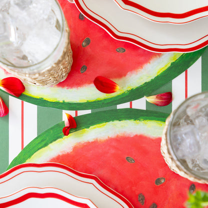 Die-cut Watermelon Placemat
