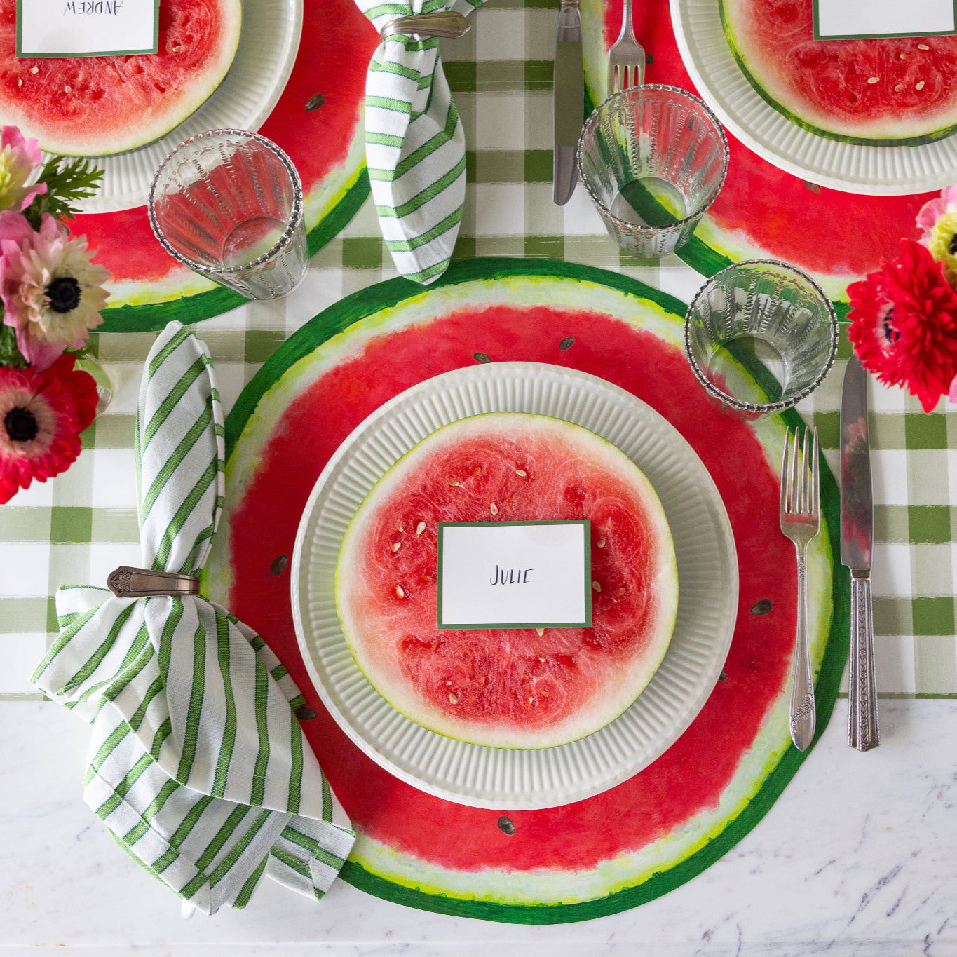 Die-cut Watermelon Placemat