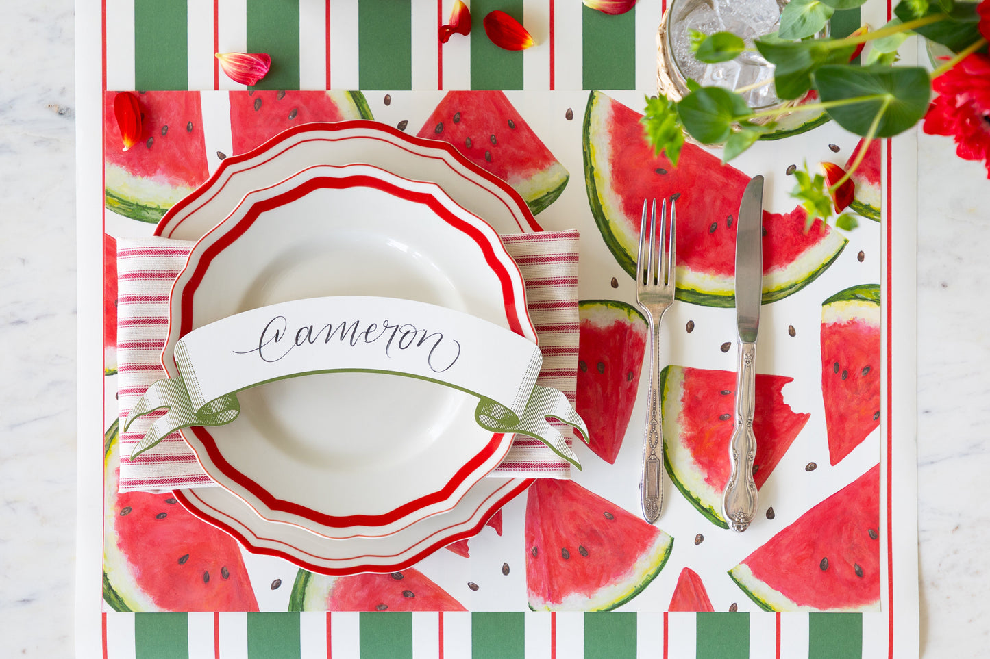 Watermelon Picnic Placemat