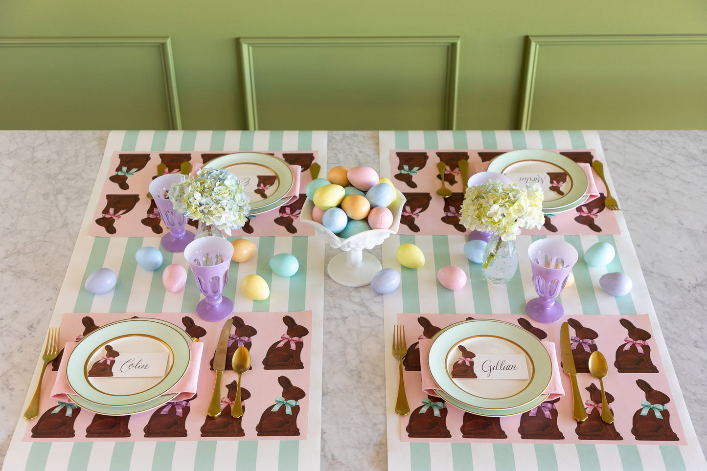 Hershey's Chocolate Bunny Hop Placemat