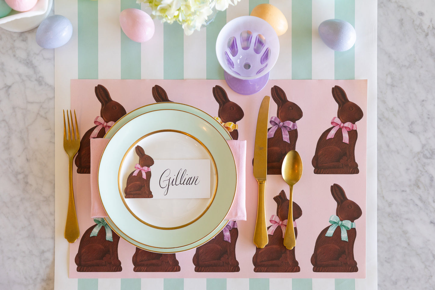 Hershey's Chocolate Bunny Hop Placemat