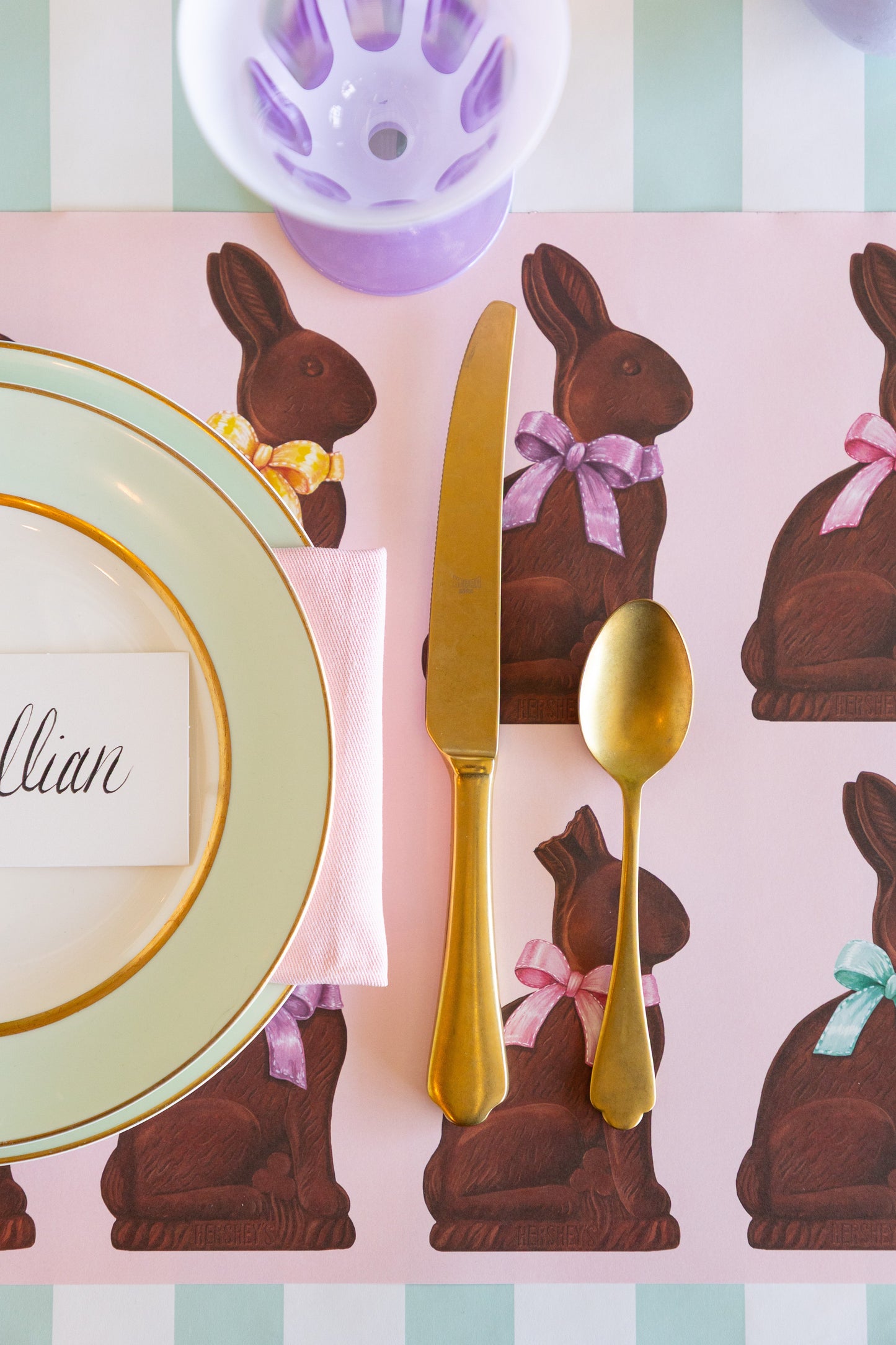 Hershey's Chocolate Bunny Hop Placemat