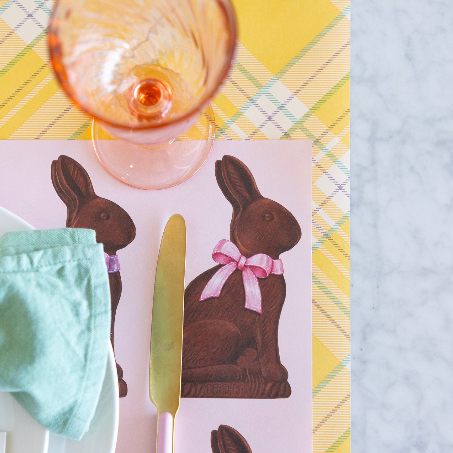 Hershey's Chocolate Bunny Hop Placemat