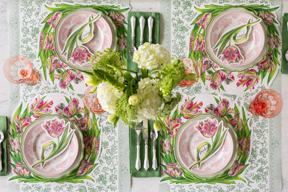 Die-cut Parrot Tulip Placemat