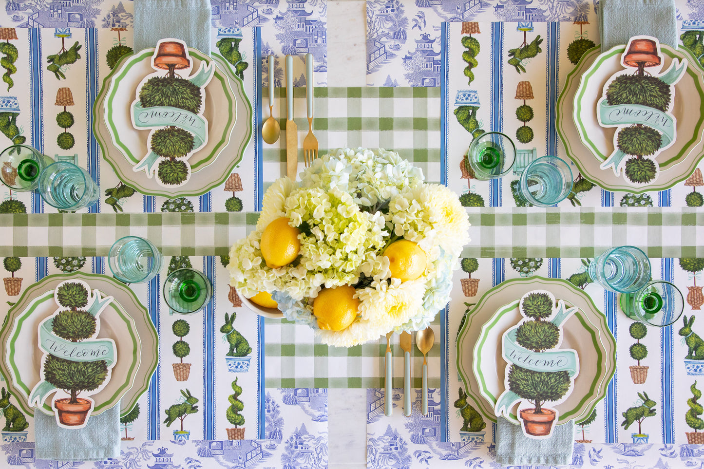 Spring Topiary Placemat
