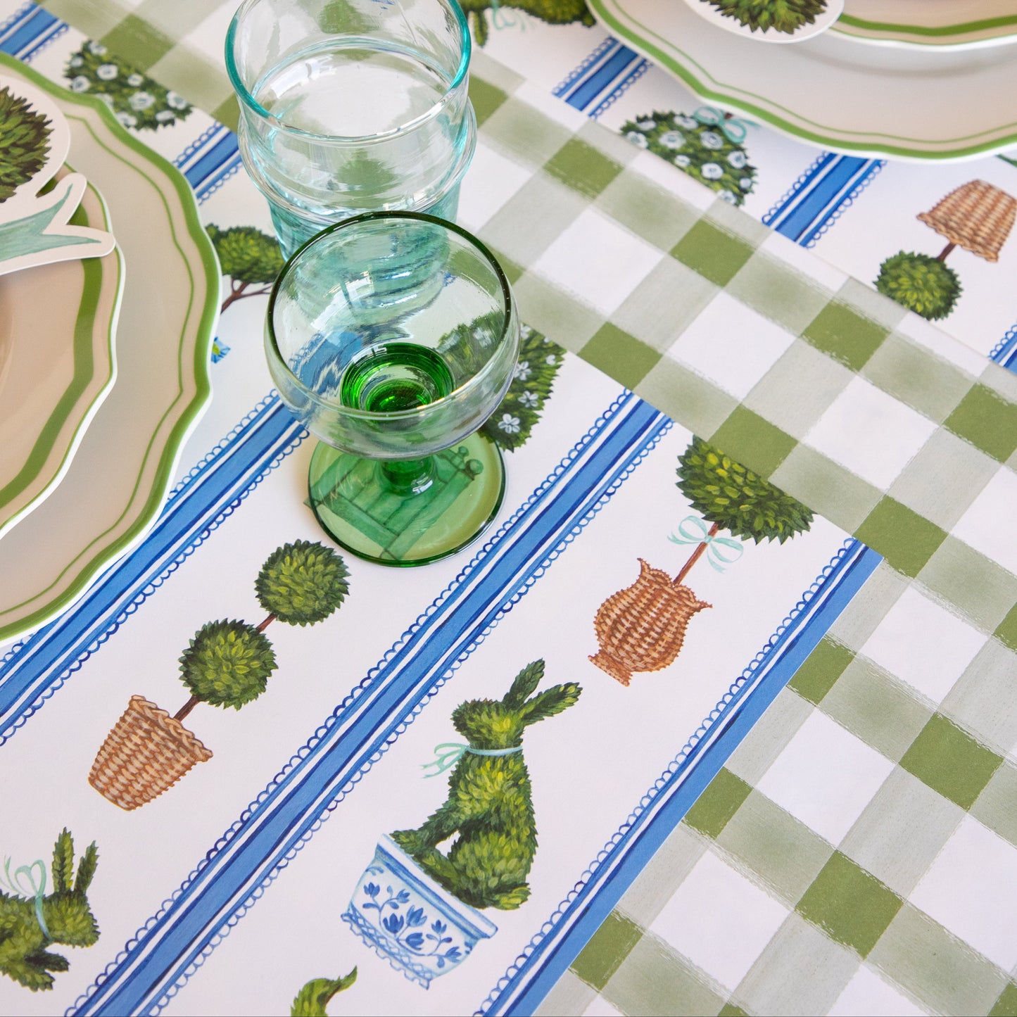 Spring Topiary Placemat