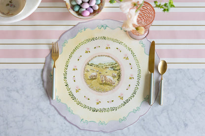 Die-cut Spring Meadow Placemat