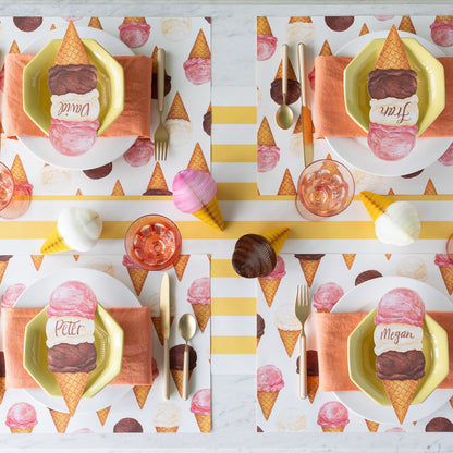 Ice Cream Cones Placemat
