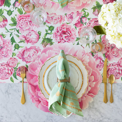 Die-cut Peony Placemat
