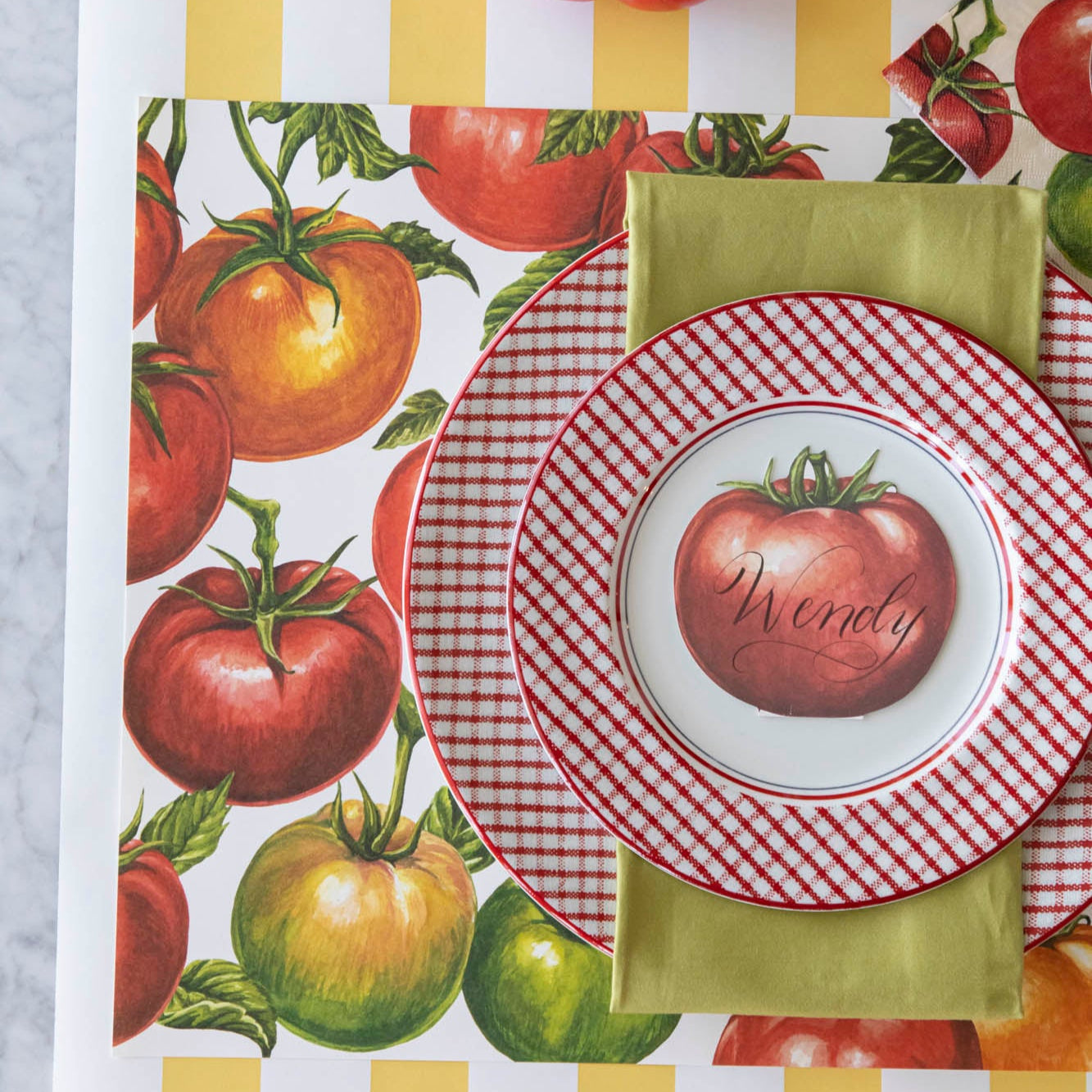 Tomato Vine Placemat